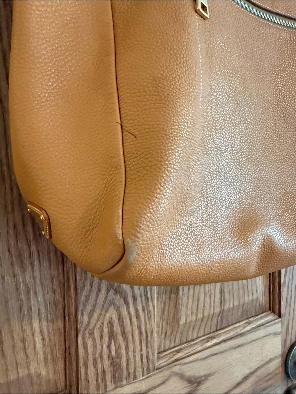 Vintage PRADA Leather Tote Bag - Picture 4 of 13